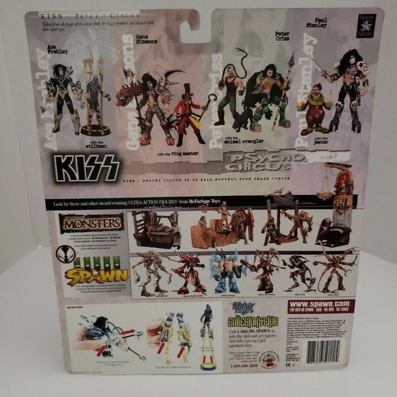KISS Psycho Circus Ace Frehley Figure McFarlane Toys - Picture 6 of 12